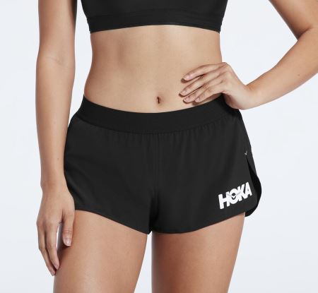 Hoka One One Performance Woven 2" Short - Bermudas Mulher Pretas | PT-3WdFyS8